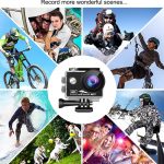 Ultra HD 4K WiFi 60fps 16MP 2.0 LCD 170D Angle Helmet