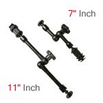 Adjustable Friction Articulating Magic Arm + Super Clamp Crab