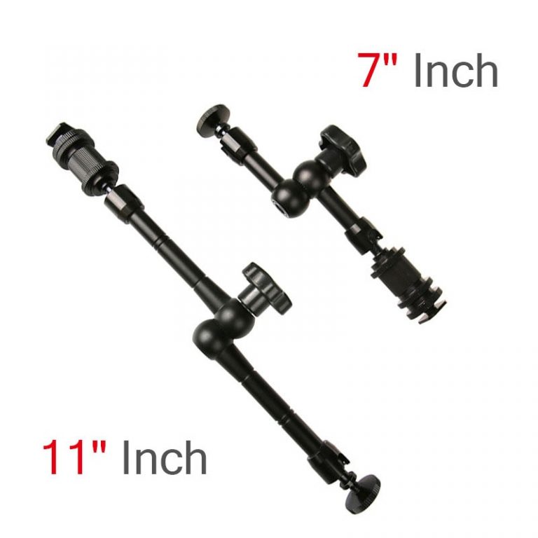 Adjustable Friction Articulating Magic Arm + Super Clamp Crab