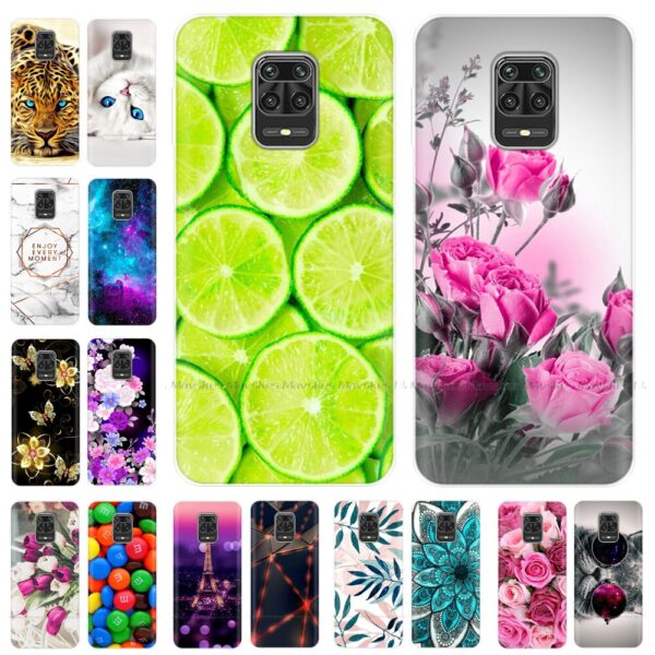 Redmi Note 9S Case Soft TPU Cartoon Silicone Cover Phone Case For Xiaomi Redmi Note 9S 9 S Note9S Note 9 Pro Max 9Pro Case Cover
