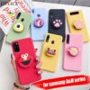 3D silicone cartoon phone holder case for samsung galaxy m30s
