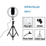 Video With Stand Ring Light Tripod Dimmable