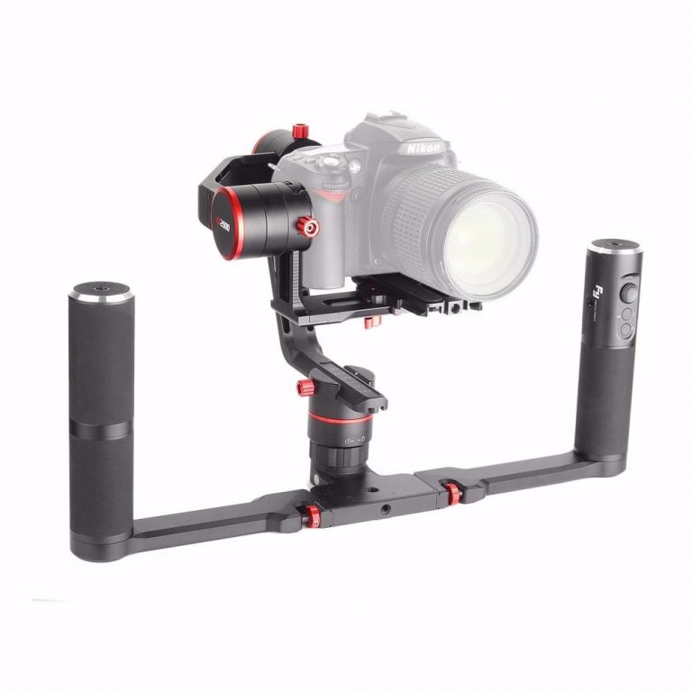 Feiyu a2000 Dual Hand Grip Kit 3-Axis Camera Gimbal FeiyuTech Alpha Stabilizer for Canon 5D Series SONY A7 With Carrying Case. 4 Feiyu a2000 Dual Hand Grip Kit 3-Axis Camera