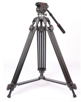 Professional Camera Tripod with Fluid Head - Precision and Stability in Every Shot