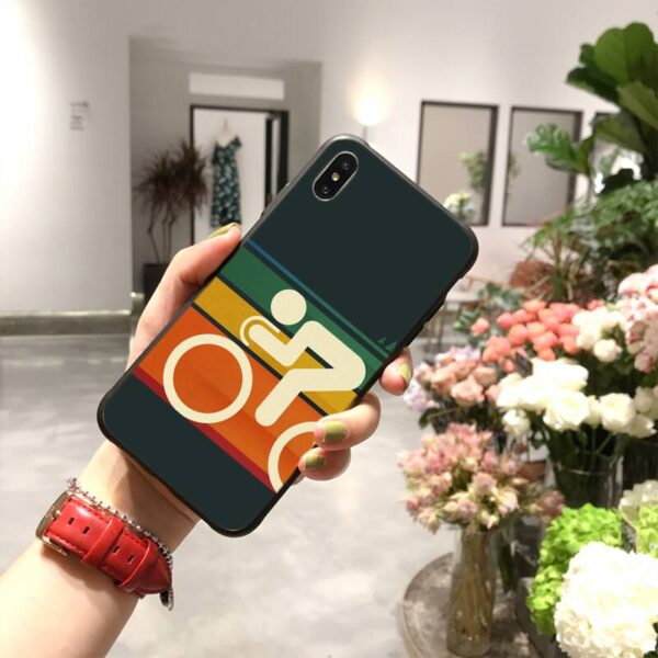 Bicycle Bike Sport DIY Luxury Phone Case for iPhone