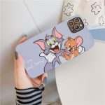 Protect in Style: Tom and Jerry Phone Case – Cute Matte Frame TPU Cover