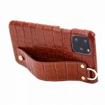 Genuine Leather Crocodile Pattern Strap Phone Case for iphone