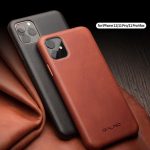 For Apple iphone 11 Pro Max Luxury retro Genuine Leather metal buttons Fhx-22r case For iPhone 7 8 Plus X XR XS MAX phone case