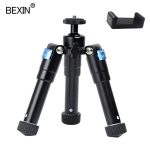 BEXIN Tripod camera tripod phone stand aluminum lightweight portable desktop travel mini tripod for DSLR camera