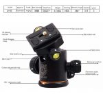 Photographic Portable Tripod & Monopod Set For Digital SLR