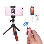 3in1 Bluetooth Tripod Benro MK10 Mefoto Smart Phone Selfie Stick Monopod
