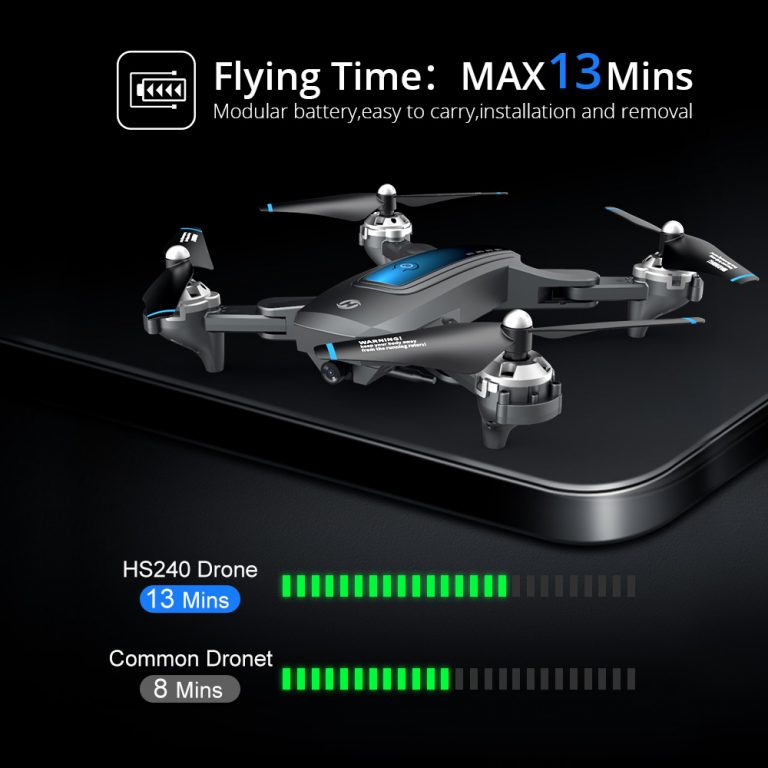 Holy Stone HS240 4K Drone HD Camera Profesional Foldable RC Dron Quadrocopter Quadcopter Drone 200MP 720P for Kids HolyStone 3 Holy Stone HS240 4K Drone: Unleash the Sky's Beauty with Precision