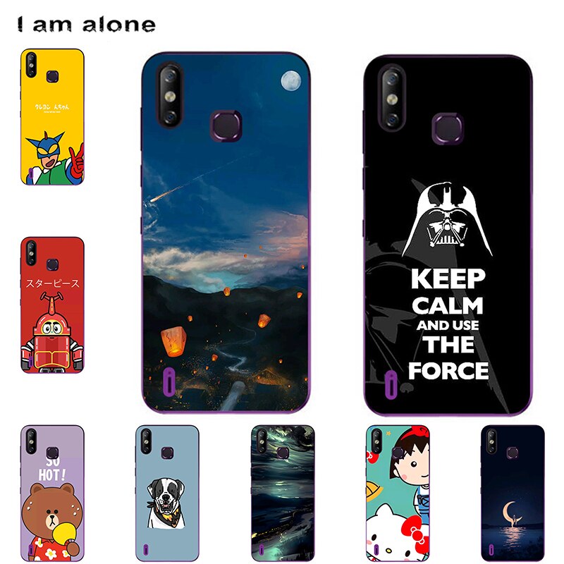 Phone Cases For Infinix Smart 4 X653 2019 6.6 inch Soft TPU Bags Mobile Cartoon Printed Cover Free Shipping