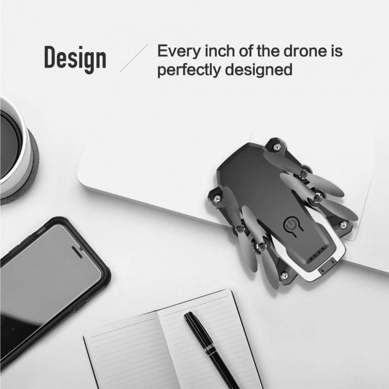 LF606 Mini RC Foldable drone With 4K HD Camera Wifi FPV Selfie
