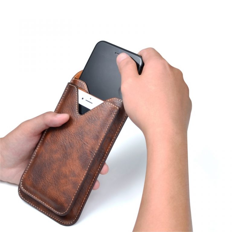 Belt Clip Holster Case for Phone Mobile Phone Bag 2 Pouchs for Samsung Note 10Plus 9 8 for iPhone 11 Pro Max XS Max 6 7 8 plus 3 Holster Case for Phone Mobile Phone Bag 2 Pouchs for Samsung Note