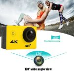Sports Action Video Camera 4K Waterproof Wide View Angle