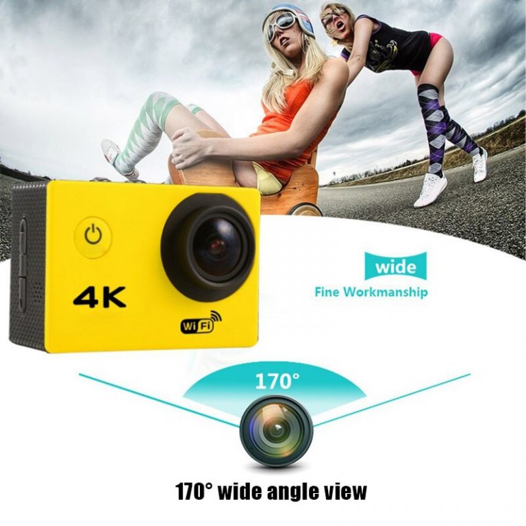 Sports Action Video Camera 4K Waterproof Wide View Angle