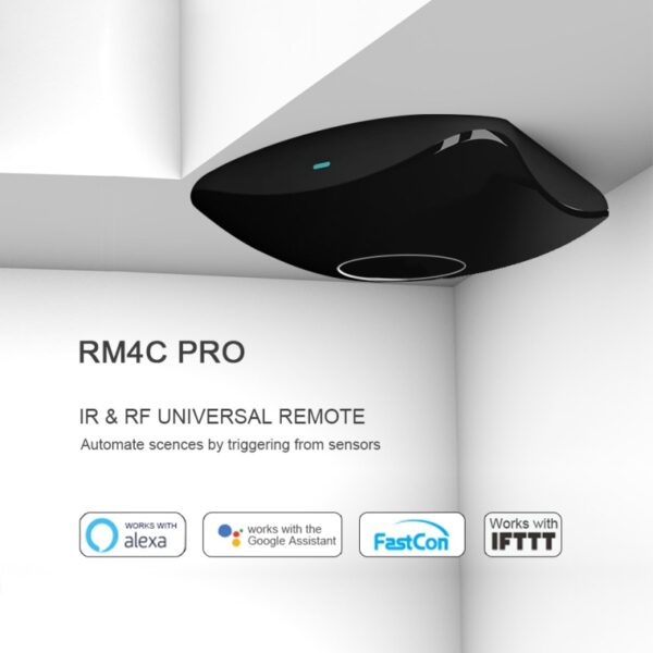 Mini WiFi+IR+RF Smart Home Universal Intelligent Remote Controller