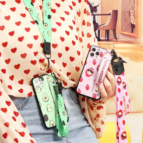 Wrist Strap Holder Stand Case For iPhone 11 Pro XS Max XR For iPhone