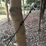 Hunt Trail Camera Tripod Mount & Stake Monopod for GoPro, Xiao Yi, SJCam, and Smartphones