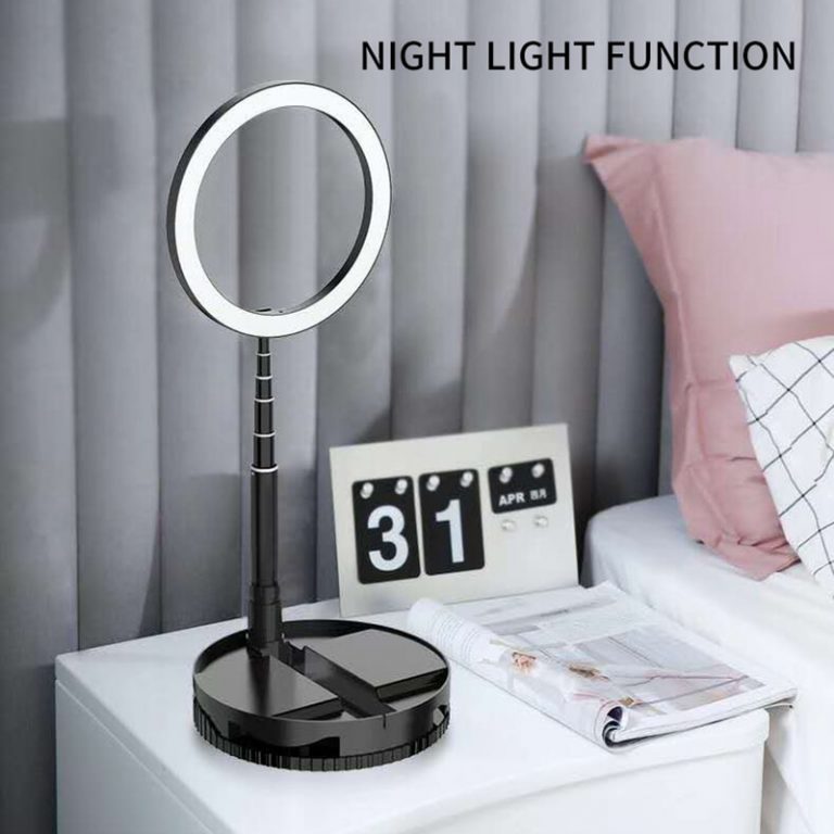 Ring LED Light Flexible Mobile Holder Tripod Bracket For Youtube Tiktok