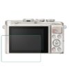 Tempered glass screen protector for Olympus PEN cameras, offering 9H hardness and anti-fingerprint protection for LCD screens