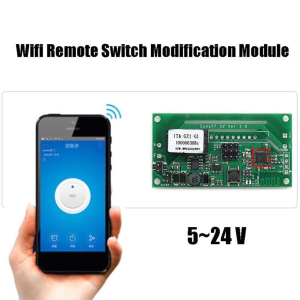 SONOFF SV Safe Voltage Long Distance Remote Timing WiFi Wireless Switch Module for IOS/Android Smart Home 2 SONOFF SV Low-Voltage WiFi Switch Module β Remote Control & Timing for Smart Homes! ππ‘