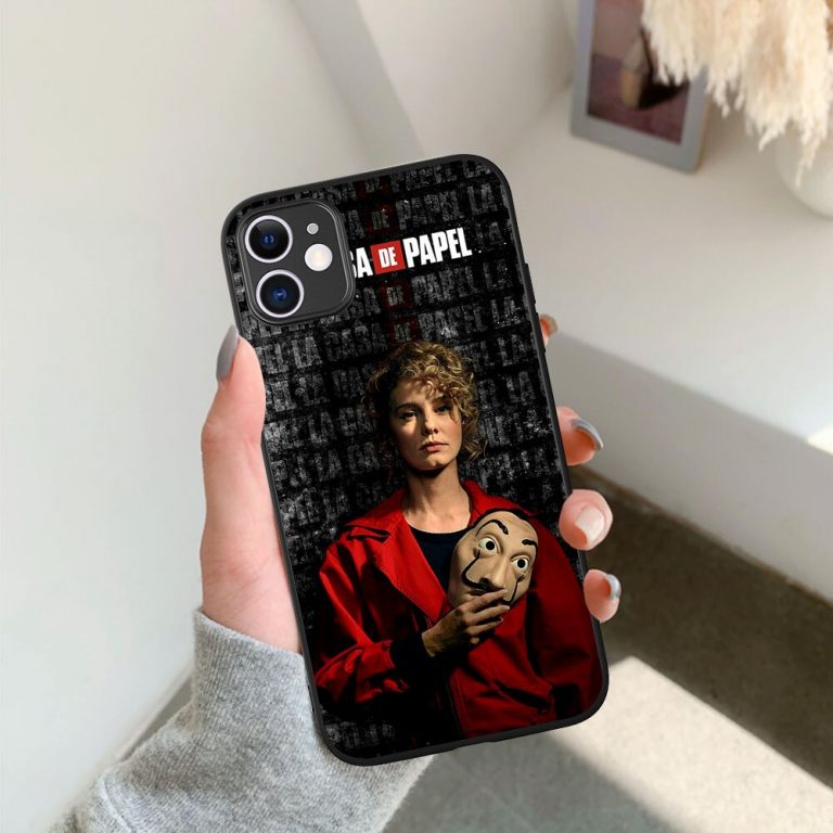 Casa de papel Series Money Heist House Of Paper Case For iPhone