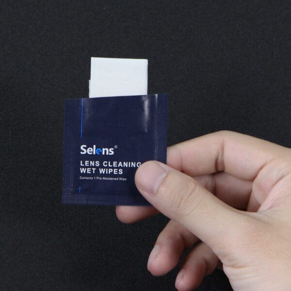 10 Sheets/Pack Wet Wipes Pre-moistened Tissue for Camera