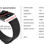 Full Touch IP67 waterproof Fitness Tracker Heart Rate
