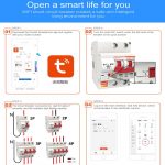 Upgrade Your Home Safety with the New 4P Circuit Breaker WIFI Switch - Smart Life/Tuya Controlled, Overload Protection for a Secure Smart Home Experience