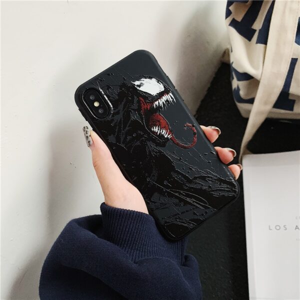 Cute Venom Pattern Phone Case For Samsung Note 10 8 9 plus