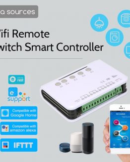 eWeLink Smart Switch Wifi Switch Controller Gagage Door Switch Smart Home Relay Module Google Home Alexa Compatible 4ch DC 5V