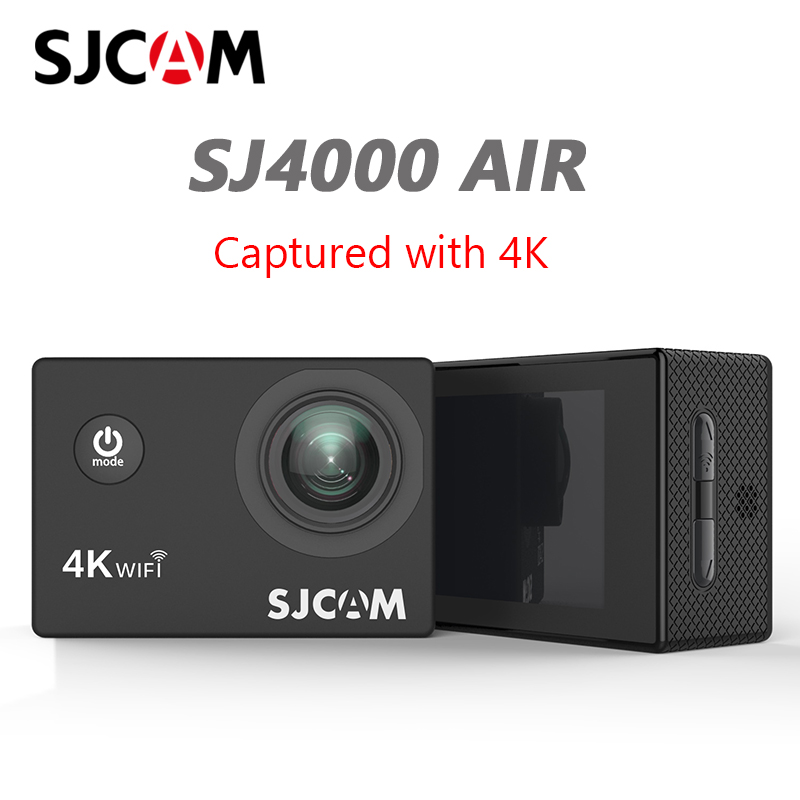 SJCAM SJ4000 AIR 4K Action Camera Full HD 4K 30fps WIFI 2.0" Screen Mini Helmet Waterproof Video Recording Sports Cam DV
