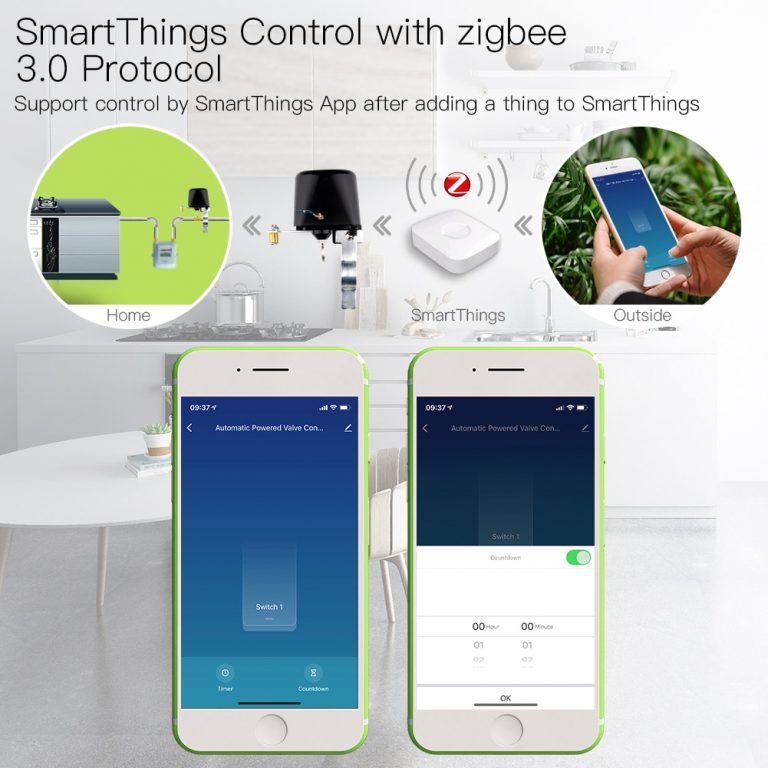 SmartThings App Remote Control Echo Plus Voice Control, Work with Alexa Google Home
