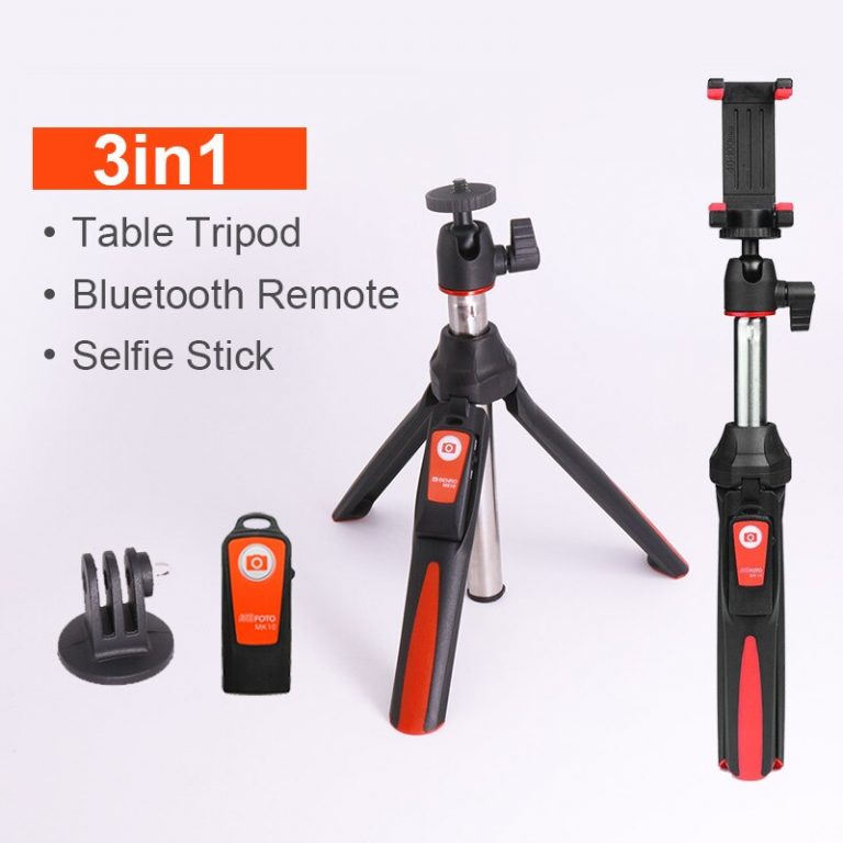 BENRO MK10 Handheld mini Tripod for Phone 3 in 1 Self-portrait Monopod Selfie Stick with Bluetooth Remote Shutter for smartphone 3 3-in-1 Mini Tripod and Selfie Stick with Bluetooth Remote - The Ultimate Smartphone Photography Companion
