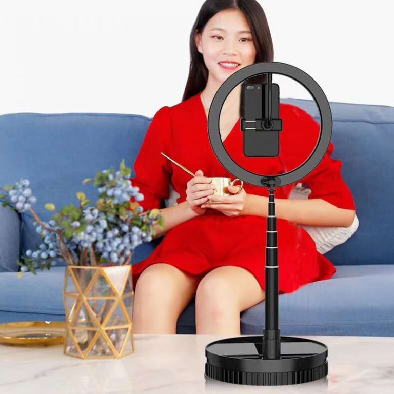 Ring LED Light Flexible Mobile Holder Tripod Bracket For Youtube Tiktok