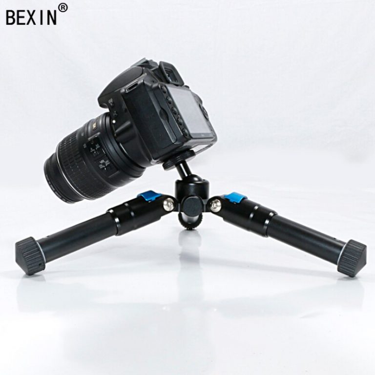 Portable desktop travel mini tripod for DSLR camera