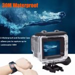 WiFi Action Camera 2.0" Touch Screen 12MP 170D Sports Camera 30M