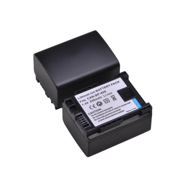 Rechargeable Batterie + LCD USB charger for Canon BP 827 809