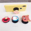 3D silicone cartoon phone holder case for samsung galaxy
