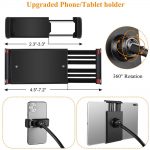 4 in 1 Multi-function Flexible Tiktok Live Video with 20cm LED Ring Flas