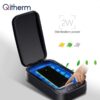 Qitherm UV Disinfection Box Sanitizer Charger in White - Clean and Charge Your Devices with Ease