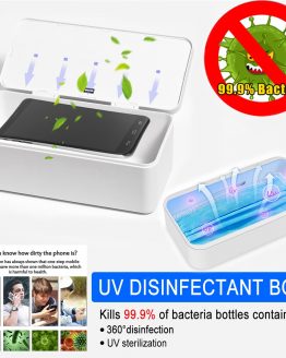 28x11x12.2cm Multifunctional Mobile Phone USB Charger Mask Sterilization UV Sterilizer Live Nail Jewelry Toy Sterilization Box