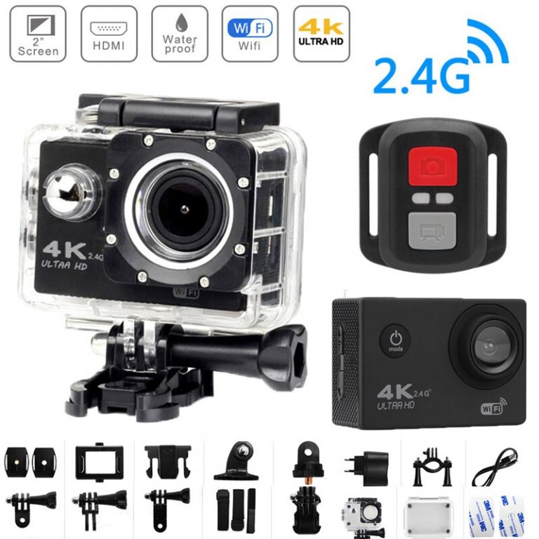 H9R Action Camera Ultra HD 4K WiFi Remote Control Sports Video Recording Camcorder DVR DV go Waterproof pro Mini Helmet Camera