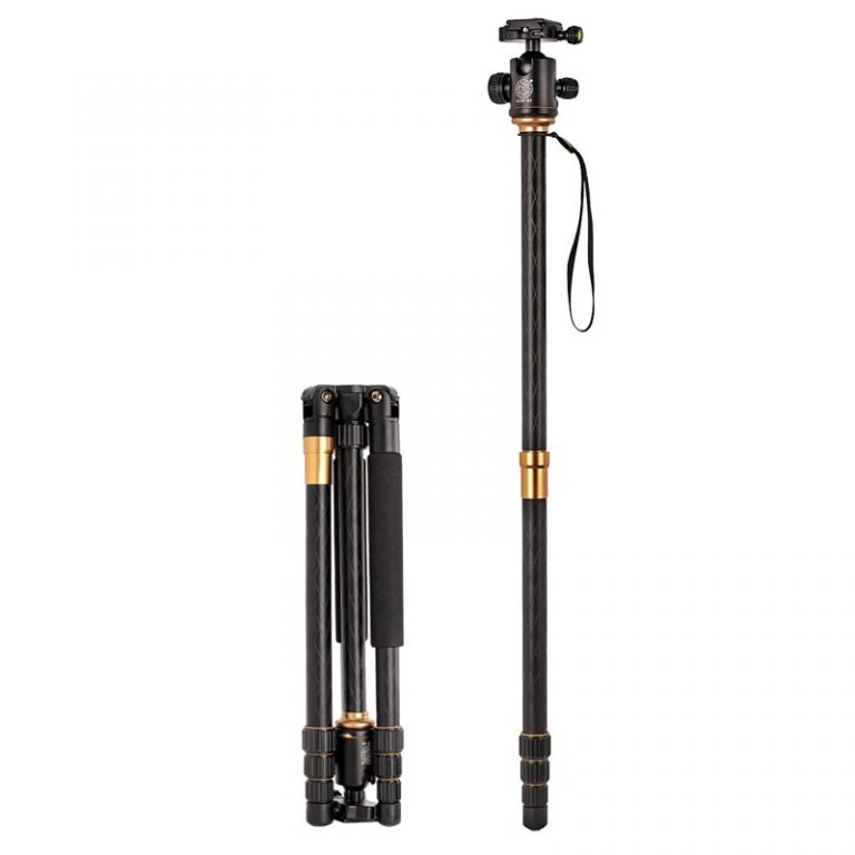 Professional Portable Tripod To Monopod+Ball Head For Digital SLR DSLR
