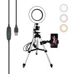Shine Bright with our 16CM LED Selfie Ring Light and Tripod Holder for Flawless Photos and Videos! ?✨