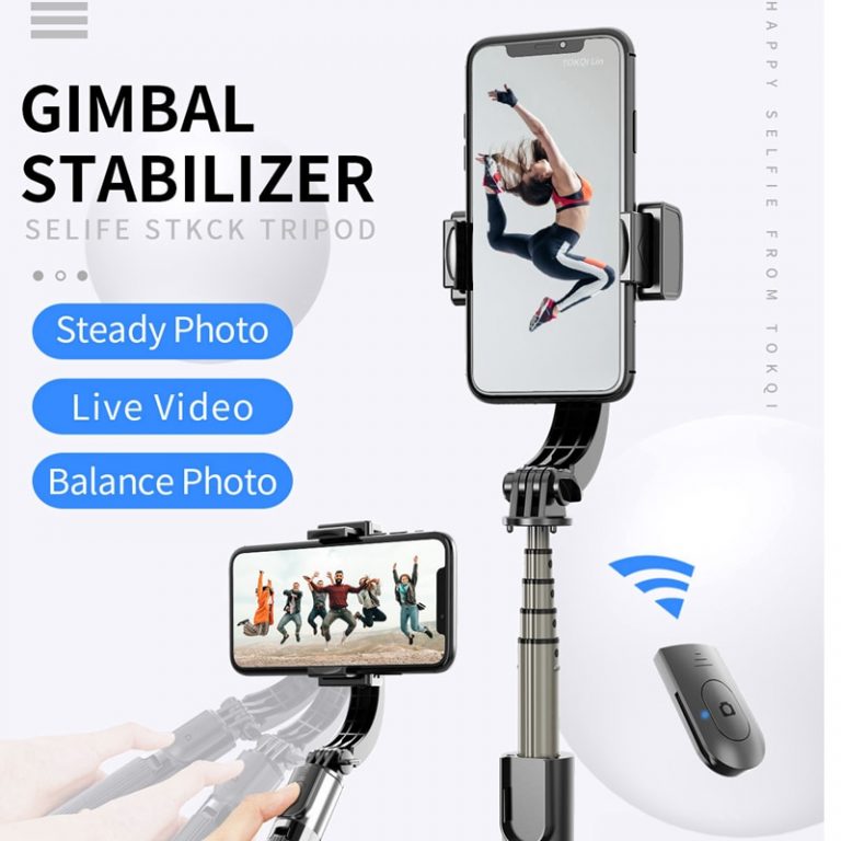 Professional Selfie Stick Tripod Intelligent Anti-Shake Extendable Phone Stand with Bluetooth Remote for Smartphone 2 Professional Selfie Stick Tripod Intelligent Anti-Shake Extendable