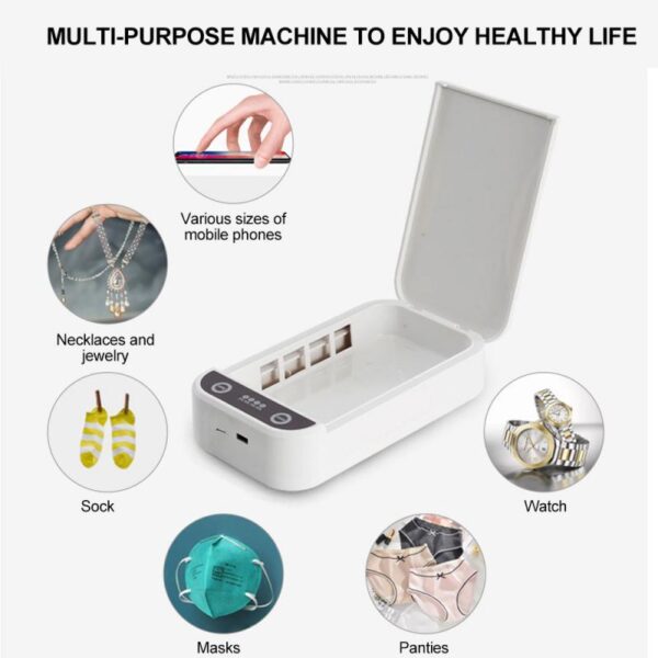 UV Ultraviolet Light Mobile Phone Sterilizer Box Ultraviolet