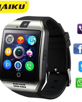Bluetooth Smart Watch Smartwatch Q18 Android Phone Call Relogio 2G GSM SIM TF Card Camera for iPhone Samsung HUAWEI PK GT08 A1